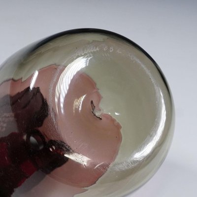 Art Glass Bolle Vase attributed to Tapio Wirkkala for Venini