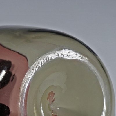 Art Glass Bolle Vase attributed to Tapio Wirkkala for Venini
