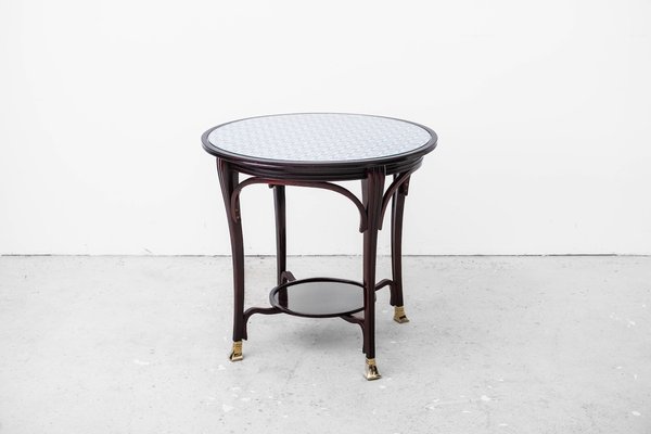 Secessionistic Table by Gustav Siegel for Jacob & Josef Kohn