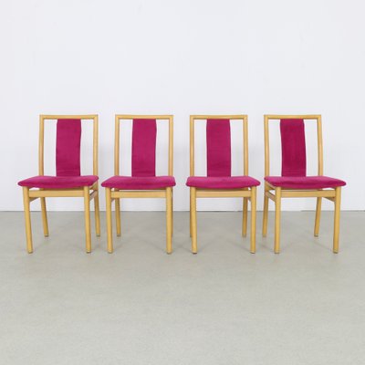 Pink Second Hand Chairs Gumtree Danish Dining Chairs In Velvet By