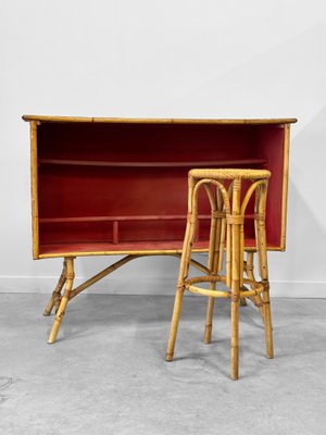 Paire de tabourets, Audoux Minet | Paul Bert Serpette