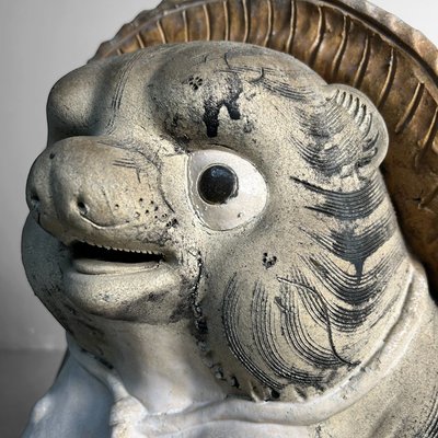 信楽焼　陶仙作虎 Shigaraki pottery Tiger Vintage 信楽焼 陶仙作虎 Shigaraki pottery Tiger Vintage