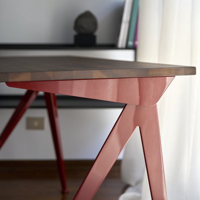 Compass Desk by Jean Prouve for Vitra, 1953 for sale at Pamono