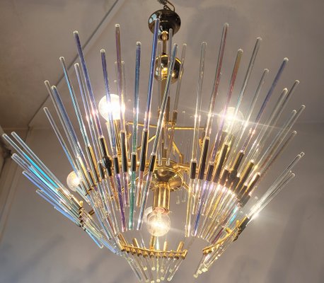 Chandelier attributed to Gaetano Sciolari for Stilkronen, 1960s