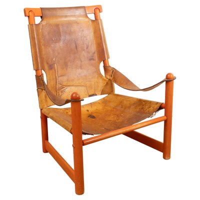 Leather Sling Chair 1960s