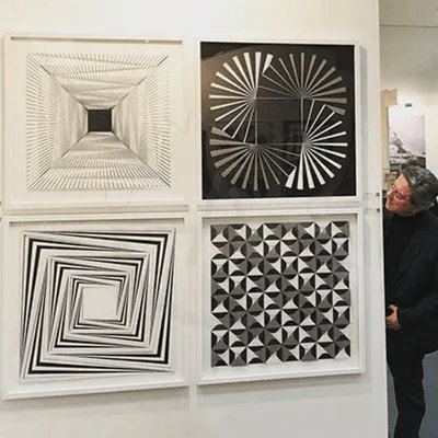 【3月期間限定特価】3Dアート　KOMPOSITION 607 3Dアート】KOMPOSITION 607