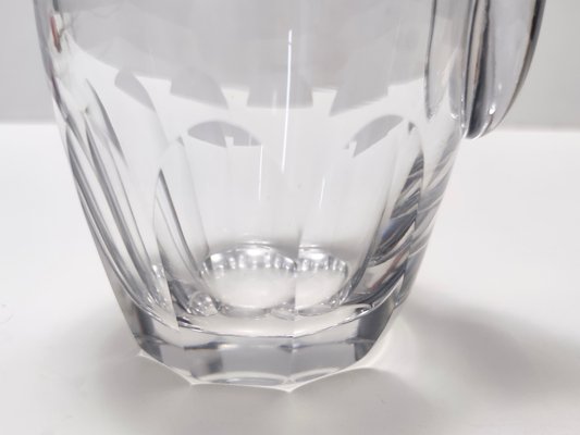 Clear Crystal Pitcher from Baccarat, 1960s for sale at Pamono