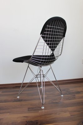 Dkr 2 Wire Chair With Bikini Upholstery From Vitra Design Ray And