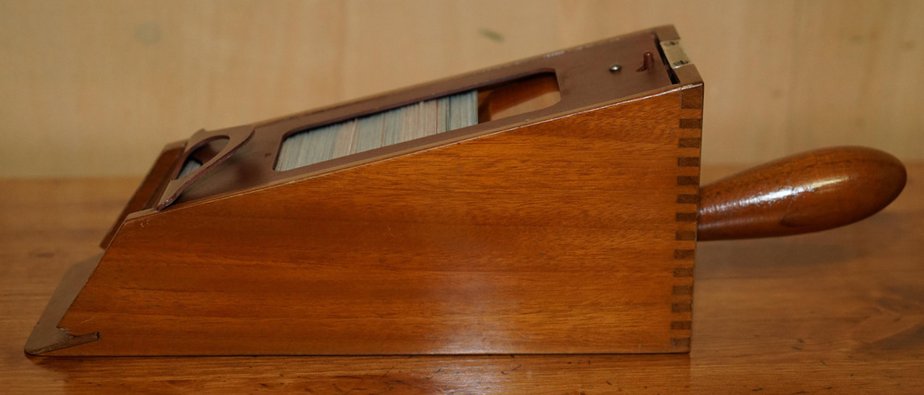 French Le Banquier Baccarat Mixed Card Dispenser for sale at Pamono
