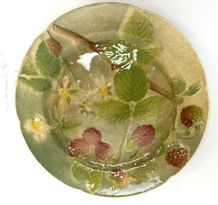 Coffret Meissen Porcelaine, 8 pièces, décor feuilles de vigne, 5 Coffret Meissen Porcelaine, 8 pièces, décor feuilles de vigne, 5