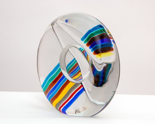 Glass Sculpture by Livio Seguso for Studio Seguso Arte Vetro, 1980