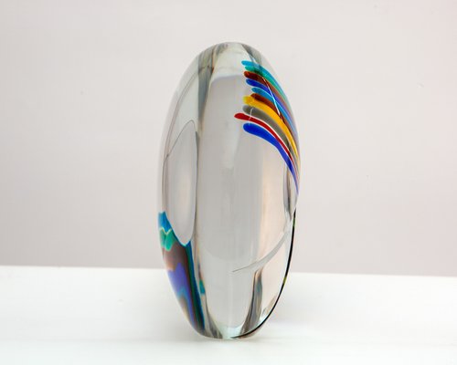 Glass Sculpture by Livio Seguso for Studio Seguso Arte Vetro, 1980
