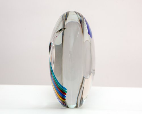 Glass Sculpture by Livio Seguso for Studio Seguso Arte Vetro, 1980