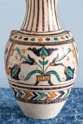 Tunisian Pottery Qallalin Vase, 18th Century for sale at Pamono