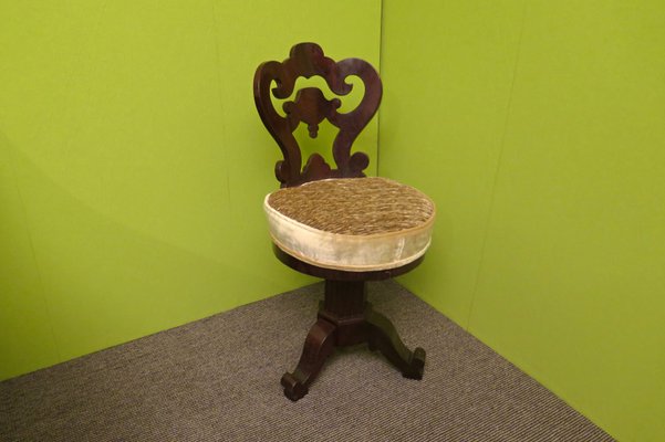 Swivel Piano Chair 1830s