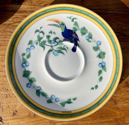 Toucans Model Tea Service by Hermès & Limoges, Set of 36 for sale