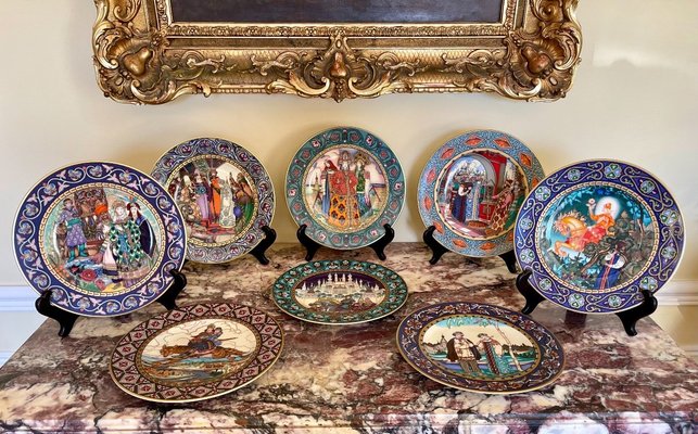 Collection Plates from Villeroy & Boch, Set of 8 for sale at Pamono