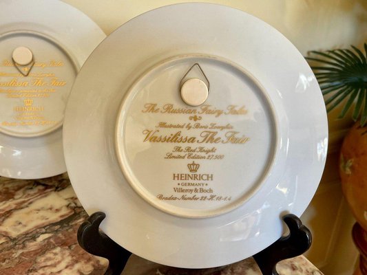 Collection Plates from Villeroy & Boch, Set of 8 for sale at Pamono