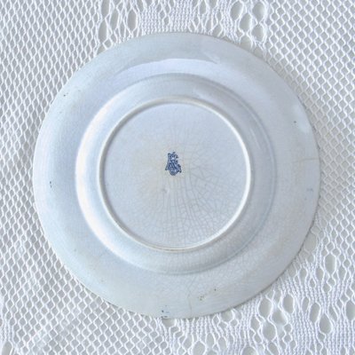 19th Century French Japanese Collection Plates with Birds from