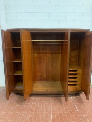 Kleiderschrank mit Bronzegriffen, 1940er bei Pamono kaufen