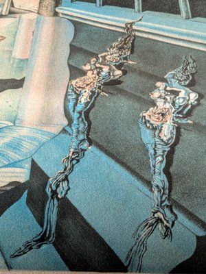 Salvador Dali, Invisible Man, Color Lithograph on Arches Paper