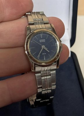 Vintage Citizen Eco Drive Ladies Wrist Watch in the Original Box