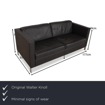 Foster 500 Leather Three-Seater Sofa from Walter Knoll for sale at