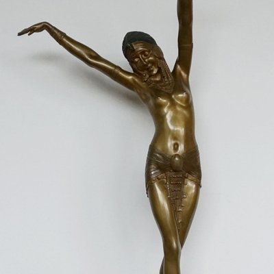 Demetre Chiparus, Art Deco Egyptian Dancer, 1920s-1940s
