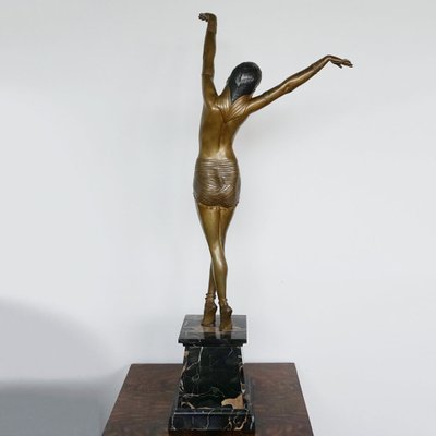 Demetre Chiparus, Art Deco Egyptian Dancer, 1920s-1940s, Bronze