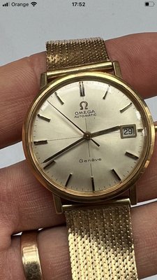 Omega Seamaster Oro Giallo Orologio Omega Oro Anni 80 Watch Omega