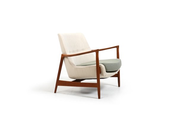 Model 4346 Easy Chair by Ib Kofod-Larsen for Fritz Hansen, 1950s