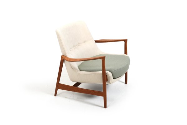 Model 4346 Easy Chair by Ib Kofod-Larsen for Fritz Hansen, 1950s
