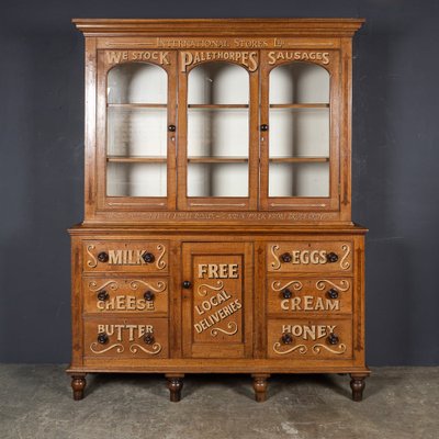 victorian dresser Tiger Oak French Antique Sunbeam Vintage the dresser is crafted with romantic elements combining Queen Anne legs and ornate floral accents in matching antique finish Victorian Oak and Glass Showcase