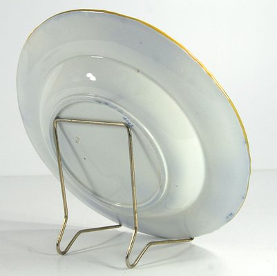 Staffordshire Decorative Pottery Plate for sale at Pamono