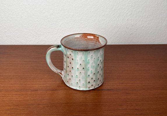 Mid-Century Modern German Studio Pottery Mug by Monika Maetzel, 1960s