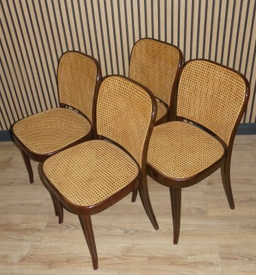 Pair of Vienna Secessionist Influenced Chairs Pair of Vienna Secessionist Influenced Chairs