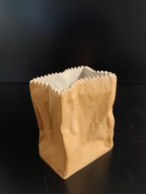 Small Porcelain Bag Vase Small Porcelain Bag Vase