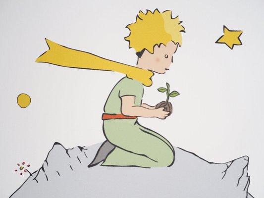 Antoine de Saint-Exupery, The Little Prince Plants a Flower