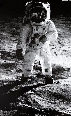 muku　Apple Poster Apple Neil Armstrong Poster for sale at Pamono