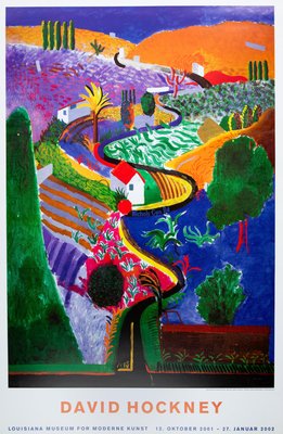 David Hockney Nichols Canyon Poster for sale at Pamono