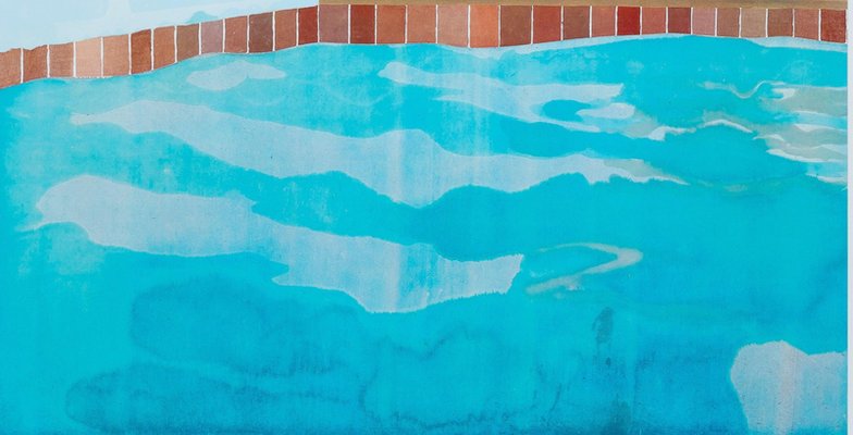 DAVID HOCKNEY Pool and Steps, 2021 – Art Wise Premium Posters