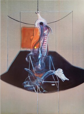 Francis Bacon Meat Carcass and Bird of Prey Poster for sale