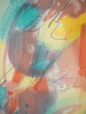 Jean-Baptiste Valadie, Woman with Bouquet, Lithograph for sale at