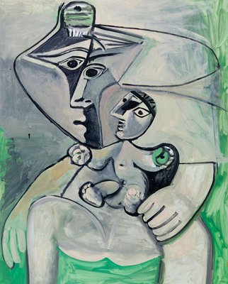 Pablo Picasso Mother and Her Child Poster for sale at Pamono