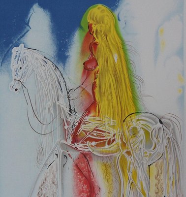 幸せなふたりに贈る結婚祝い Salvador Dali, Pamono at sale for Lithograph Chevaux, Les 絵画