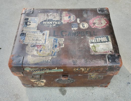 H.J.Cave&Sons社製ヴィンテージ レザースーツケース