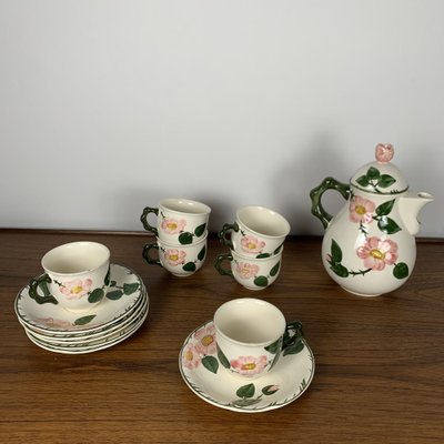 Vintage Villeroy & Boch Wild Rose Tea Cup and Saucer Set Vintage Villeroy & Boch Wild Rose Tea Cup and Saucer Set