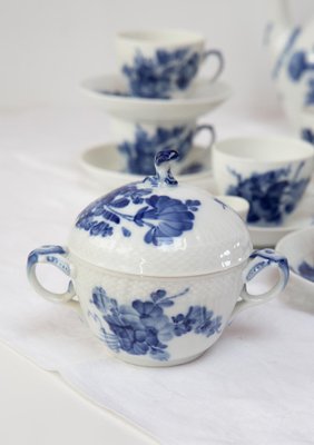 Blå Blomst Blue Flower Coffee Service from Royal Copenhagen, Set