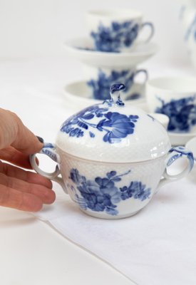 Blå Blomst Blue Flower Coffee Service from Royal Copenhagen, Set