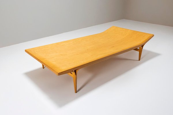 Berlin Daybed in Birchwood by Bruno Mathsson for Firma Karl Mathsson,  Sweden, 1972 for sale at Pamono
